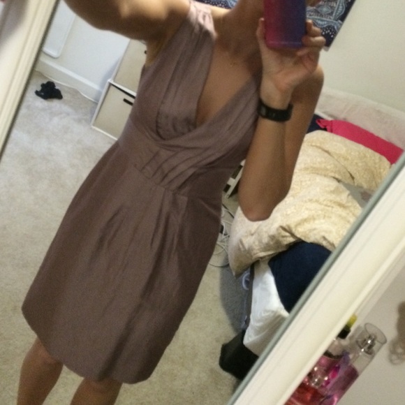 Banana republic blush NWT silky dress ‼️ - Picture 4 of 4